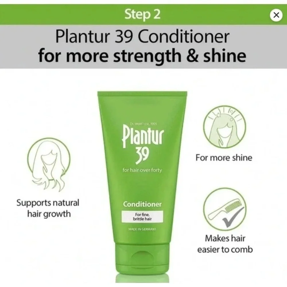 Plantur 39 Phyto-Caffeine Made For You 3-Step System‎ for Fine Brittle Hair NEW